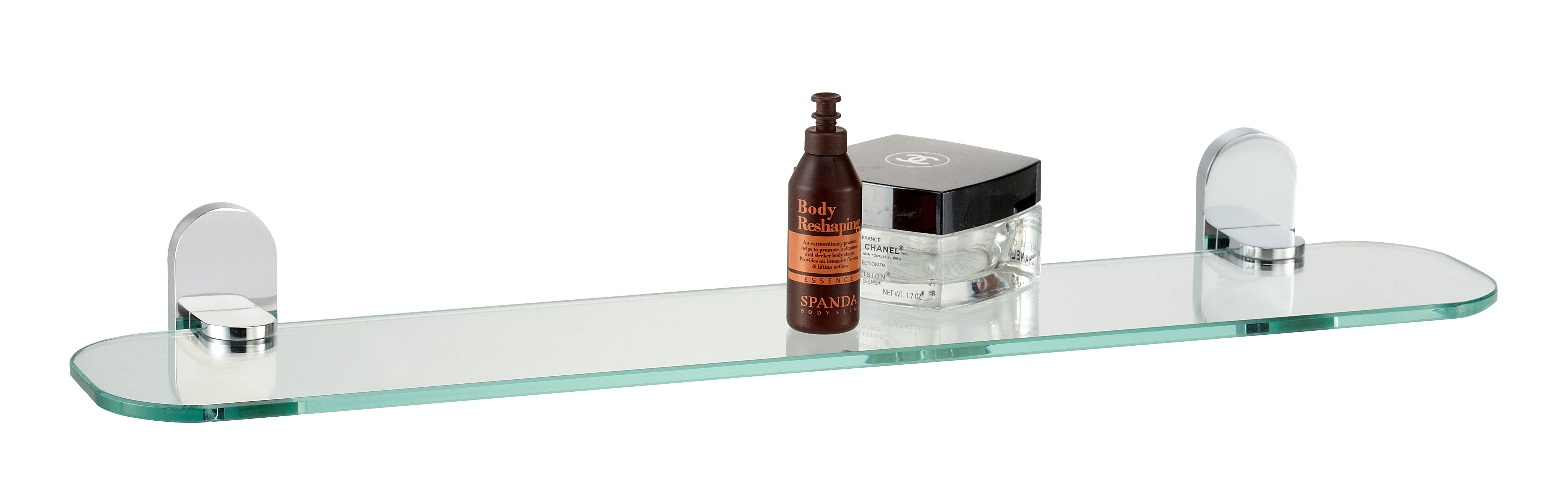 Étagère en verre