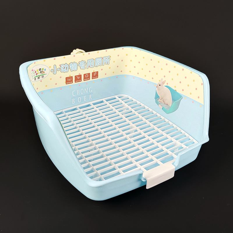 Polog's toilet is blue