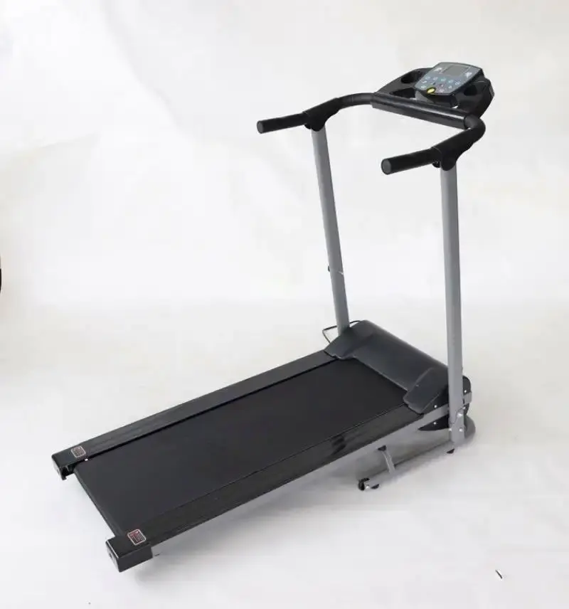 Tapis roulant pliable équipement de fitness électrique d'intérieur avec LCD pour le programme réglable préréglé de gymnastique de bureau à domicile