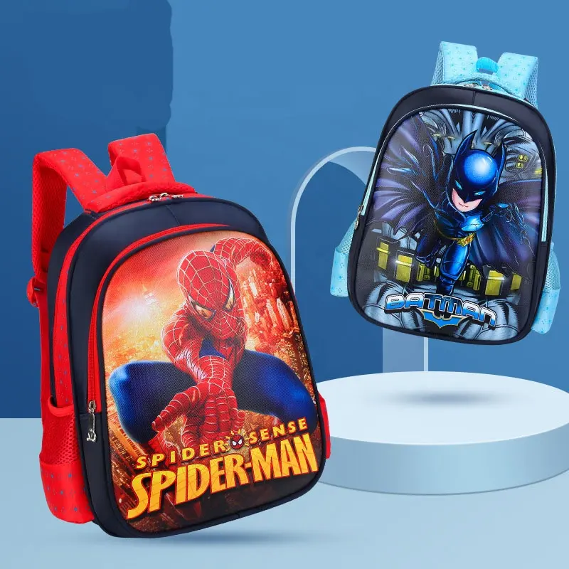 Sacs d'école pour enfants Cartoon Cute New Primary School Backpack Vente en gros de sacs d'école grande capacité pour garçons et filles
