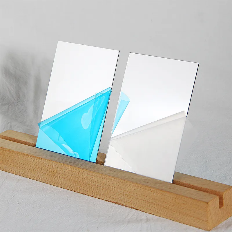 Painel de espelho acrílico cantão, espelho acrílico para corte a laser, 3mm, decorativo, espelho dupla face
