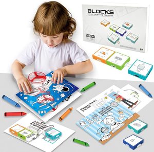 DIY Educational Learning Science Bausteine Stem Kit für Kinder Logic Thinking Training Elektronik und Programmier spielzeug