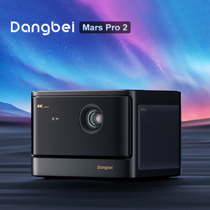 Mars bei Mars Pro 2 Video Projetor lazer 4K <span class=keywords><strong>DLP</strong></span> Android Wifi Proyector otomatik odaklama 4 + 128G HDR 3D ev sineması projektörü