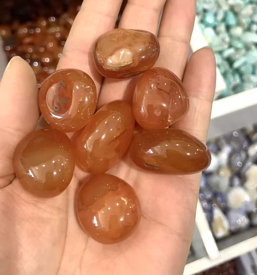 Red agate