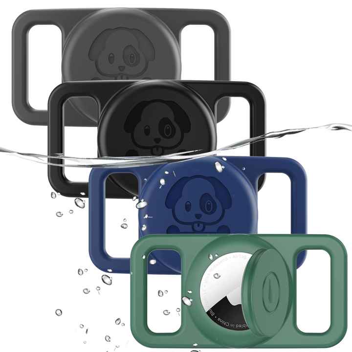 Smart Tag Find My Device Mini Locator Finder GPS Tracker Silicone Case Accessories Pet Waterproof Dog Collar Air Tags Holder