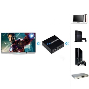 <strong>HDMI</strong> Splitter One in Two <strong>HDMI</strong> <strong>Switch</strong> Amplifier <strong>2</strong> <strong>Output</strong> 1X2 Female Splitter Distributor signal Router Video Audio Adapter