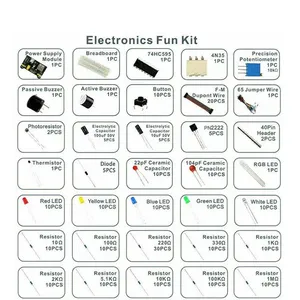 830Pcs/Box DIY <strong>Project</strong> Starter Kit <strong>Electronic</strong> DIY Kit <strong>Electronic</strong> Component Set With Tie-points Breadboard - Product Image 6