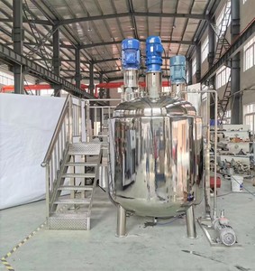 MULTIPLE AGITATOR TYP MIXING TANK JOSTON SS304 316L 1000L ANKER SCRAPER HIGH SHEAR EMULSIFY MULTIPLE AGITATOR TYPE MIXING TANK