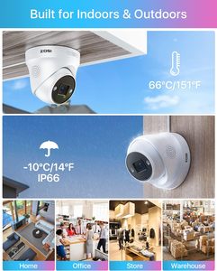ZOSI 3K PoE <strong>Security</strong> Camera <strong>System</strong> 8 Port 16CH 8MP 5MP Person Vehicle Detection 2 Way Audio Color Night Vision PoE Camera <strong>System</strong> - Product Image 3