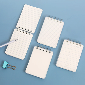 200 pagina di linea Mini tasca A7 a spirale intelligente diario per fare Notepad parola griglia vuota diario taccuino - Product Image 3