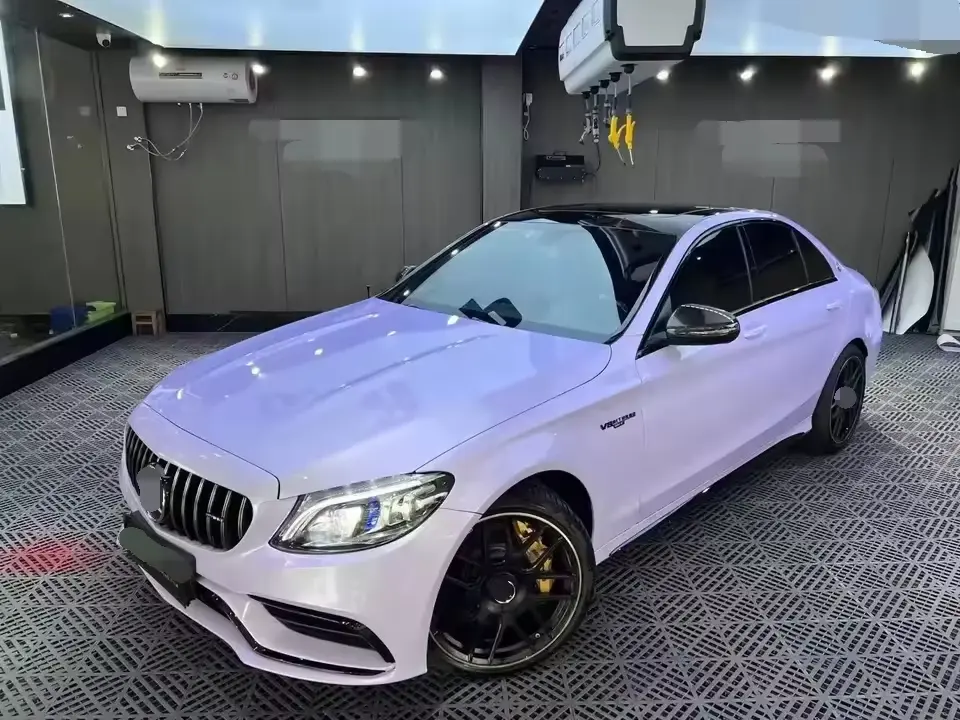 메르세데스-벤츠 W205 W205 AMG 스타일 C63 용 앞 범퍼 바디 키트