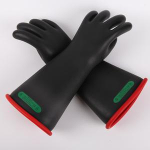 En60903 Lớp <span class=keywords><strong>3</strong></span> điện áp cao thợ điện ngăn chặn điện cao su cách điện cao su cách điện găng tay - Product Image 4
