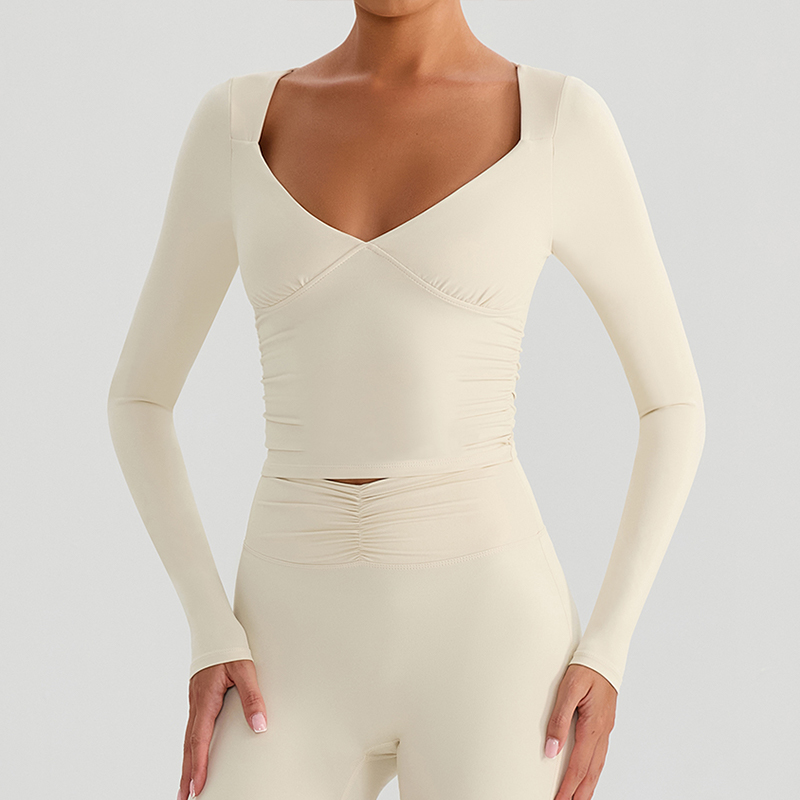Long Sleeve-apricot
