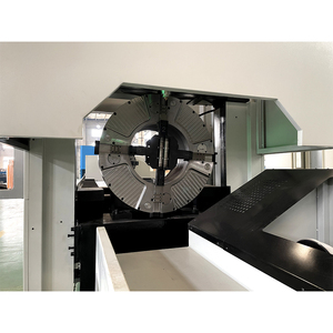 Macchina per il taglio di tubi Laser in fibra di carico e scarico Auto lunghezza 6 metri tubi in alluminio ferro acciaio H fascio Laser Cutter 3KW - Product Image 4