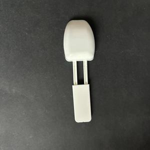 Nhựa đo sữa bột muỗng ráp gấp căng Khả năng mở rộng Scoop 5g 15g 30ml 30cc ngắn xử lý dài xử lý Trắng - Product Image 3