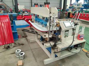 Hydraulic Curving Bending Roll Forming Machine Galvanized Corrugated Steel Roof Panel Sheet PLC Control <strong>System</strong> Tile New Used - Product Image 4