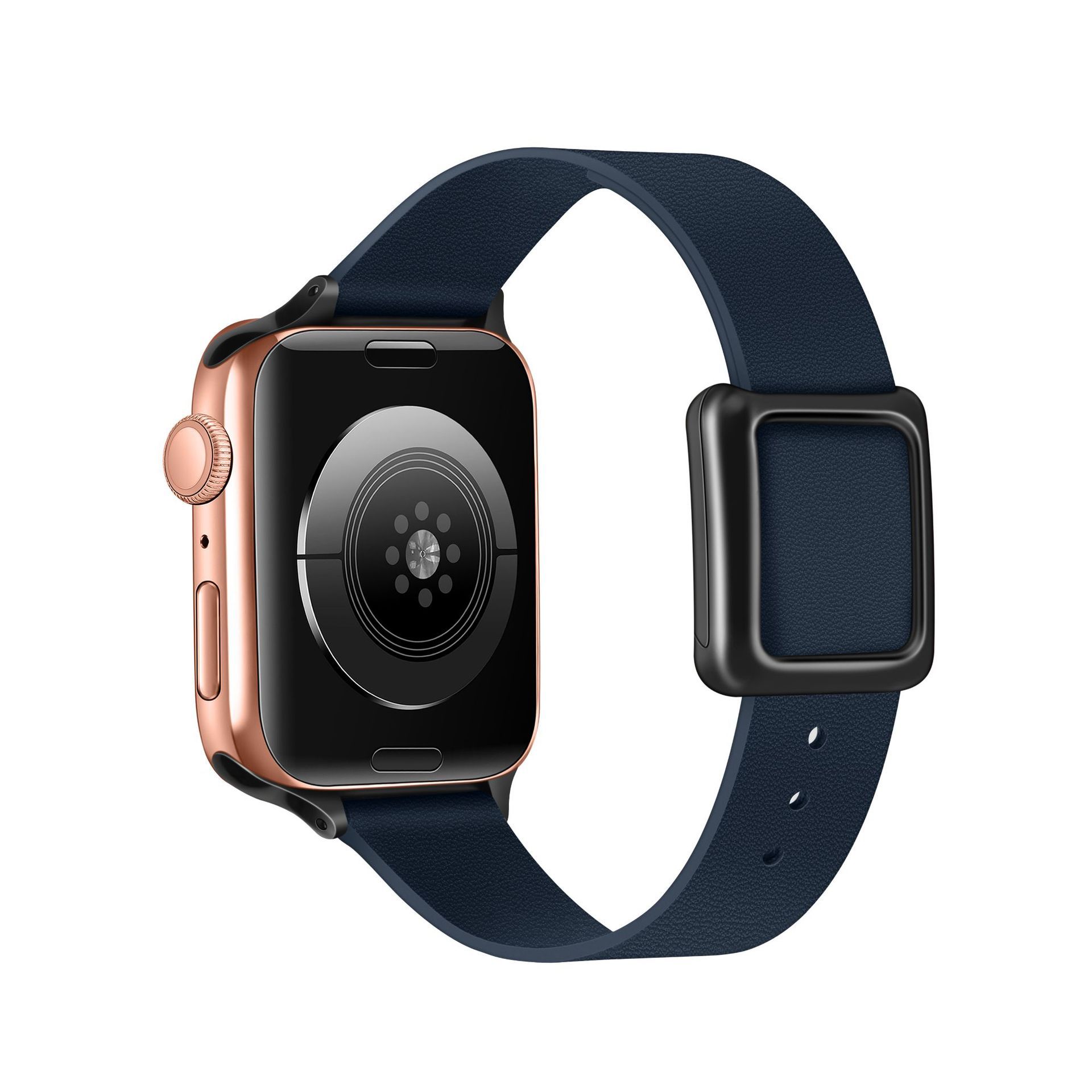 midnight blue band black buckle