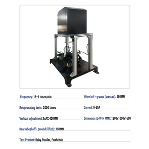 Xe đẩy em bé góc gấp chân thử nghiệm máy trẻ sơ sinh vận chuyển gấp cấu trúc Tester Xe đẩy gấp Vòng đời Thiết bị kiểm tra - Product Image 4