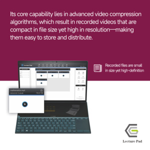 Máy tính bảng viết kỹ thuật số thông minh - Màn hình 15 inch, vùng viết khổ A4, đồng bộ màn hình giấy không độ trễ, quay video HD cho việc giảng dạy và học tập - Product Image 4