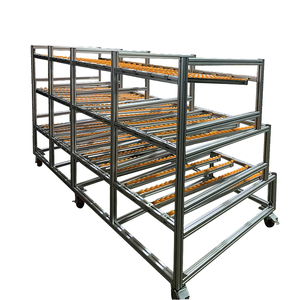 Estante de cartón con fluidez de fabricante, estante tipo rooling para estante de almacén de almacenamiento desplazable - Product Image 5