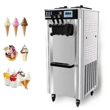 Mềm phục vụ Kem máy cho doanh nghiệp Ý Gelato Icecream Maker Tủ đông maquina de helados Máy làm kem