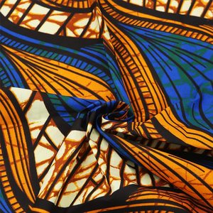 Afrika Ankara baskı kumaş dikiş giysi işçiliği için % 100% Polyester kumaş malzeme artıkları projeleri yama çalışması