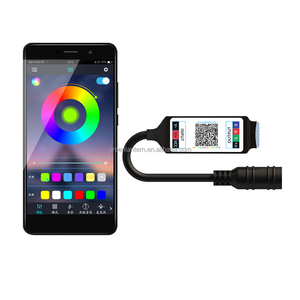 Mini RGB LED Controller Smart App 24Key Fernbedienung DC zu 4Pin Anschluss 5-24V 6A Controller Für RGB LED Strip Lights - Product Image 3