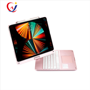 适用于iPad Pro 4/5/6 12.9英寸的无线触摸板RGB背光键盘旋转键盘盒 - Product Image 2