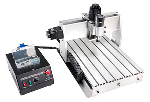 Mini enrutador CNC 3040, tallado, bricolaje, 3 ejes, con sistema de control Mach3