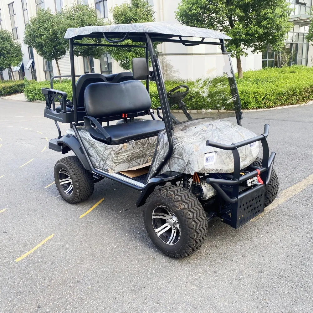 4 ruedas Electric Club Car 4wd Carritos de golf eléctricos Side By Sides 4x4 Golf Buggy