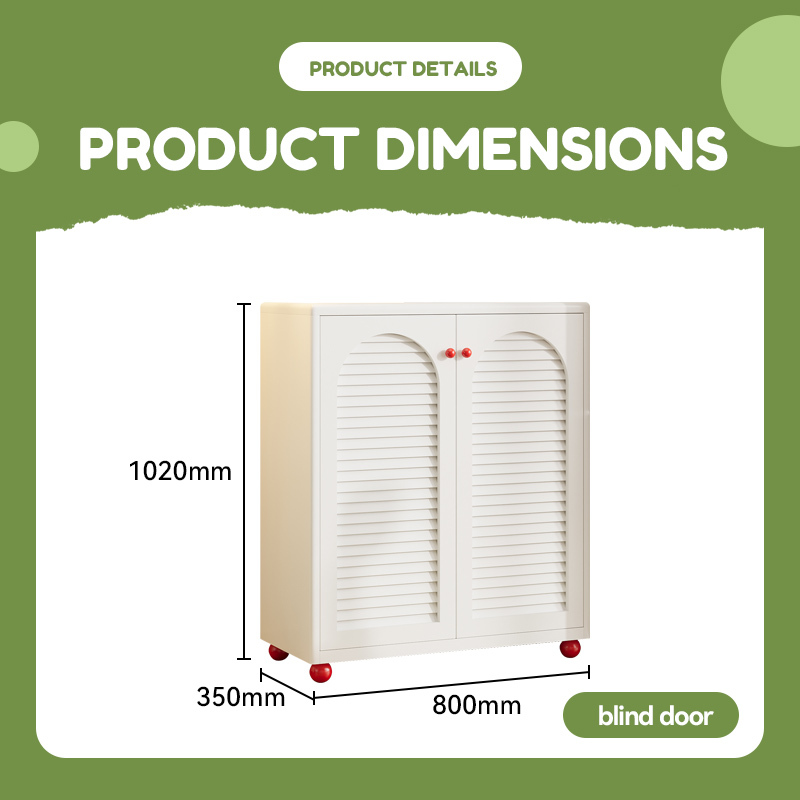 White Louvered Door
