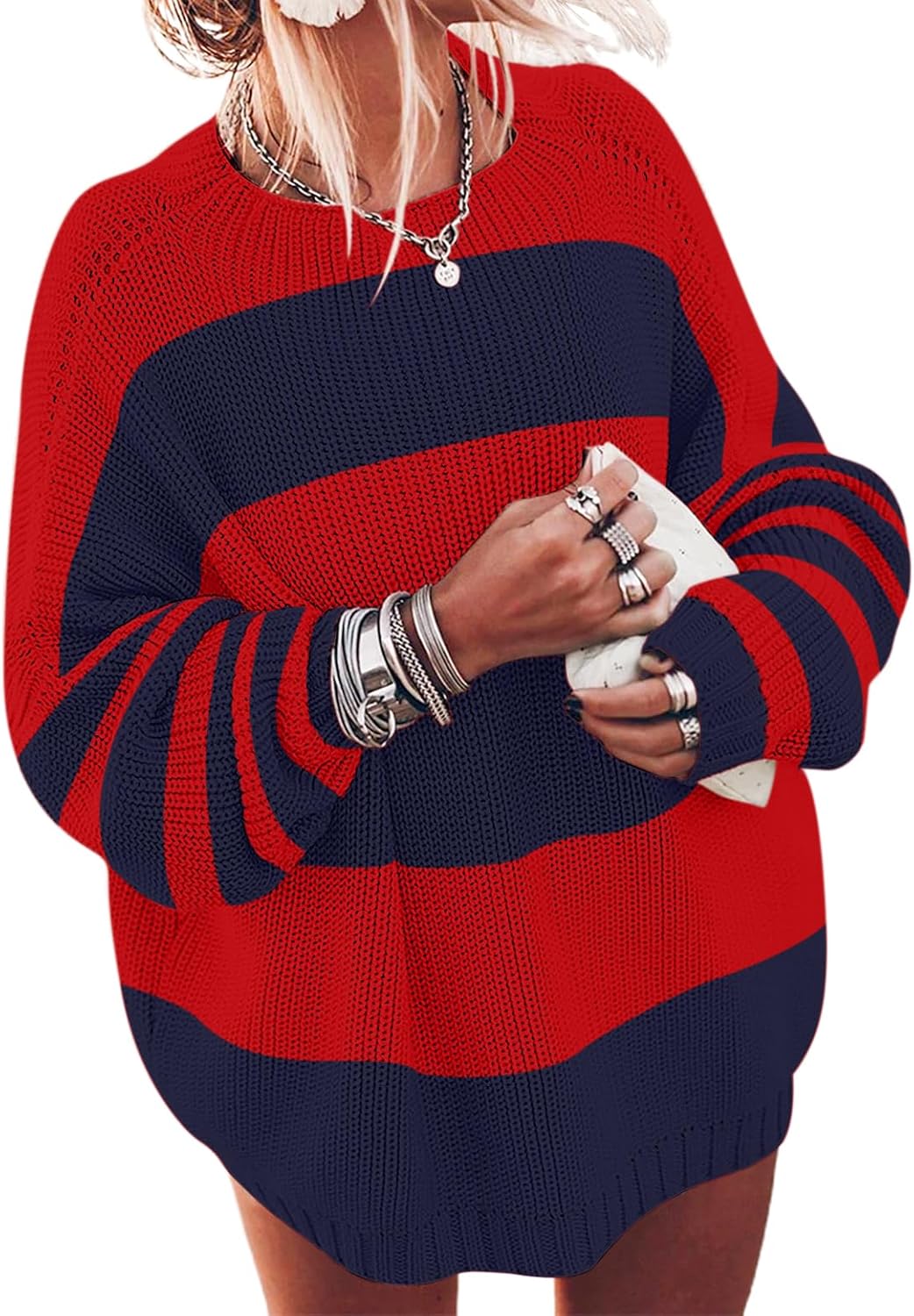 Rouge rayé