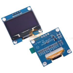 0,96 "OLED-Display (128x64) - I2C SSD1306 Treiber für Arduino/Raspberry Pi