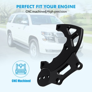 Bevinsee ผู้โดยสารด้านข้าง LS R4 A/C สูง Mount คอมเพรสเซอร์สําหรับ Chevy LQ LS2 LS3 LS6 Vortec รถบรรทุกสามเหลี่ยม - Product Image 6