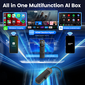 Carlink Kit TV thông minh xe Adapter Android Auto 3 in1 không dây HDMI Carplay Dongle xem video trong xe chơi Ai hộp cho Apple - Product Image 3