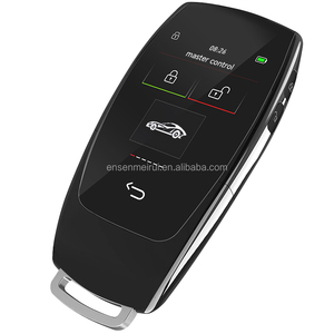 Kunci Mobil Universal LCD Smart <span class=keywords><strong>Remote</strong></span> Control untuk Semua Tombol Start Stop Mesin, Keyless Entry, Layar Sentuh - Product Image 4