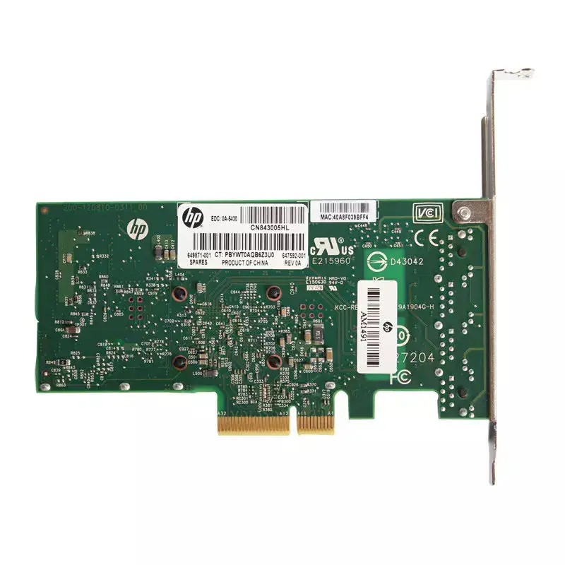 Беспроводная сетевая карта PCI Ethernet 10/25 ГБ 2-порт SFP28 MCX4121A-ACUT адаптер для сервера HPE 817753-B21