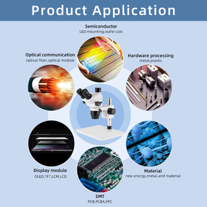 Microscopio con enfoque automático zoom eléctrico 2K adecuado para inspección de productos - Product Image 6