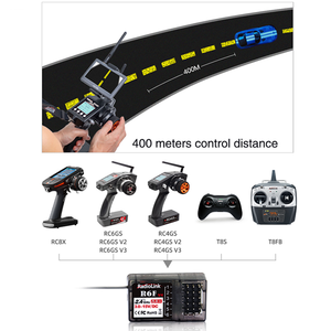 Radyolink R6F 6CH 2.4GHz RC araba ve tekne için alıcı RC4GS/RC6GS/RC4G/T8FB radyo uzaktan kumanda kontrolörleri - Product Image 6