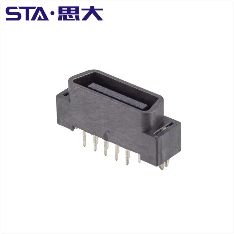 서보 모터 커넥터 AMP TE 1.27mm 직각 SCSI 20pin 커넥터 716611520 남성 716607020 여성 716612020 각도 716612020