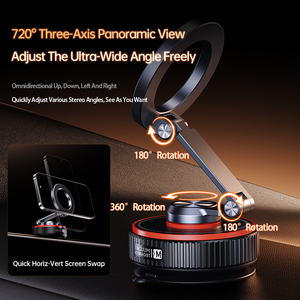 Boneruy X66 Các Nhà Sản Xuất Trực Tiếp Bán Có Thể Gập Lại Điện Thoại Di Động Máy Tính Để Bàn Đứng Magnetic Đứng Điện Cốc Hút - Product Image 3