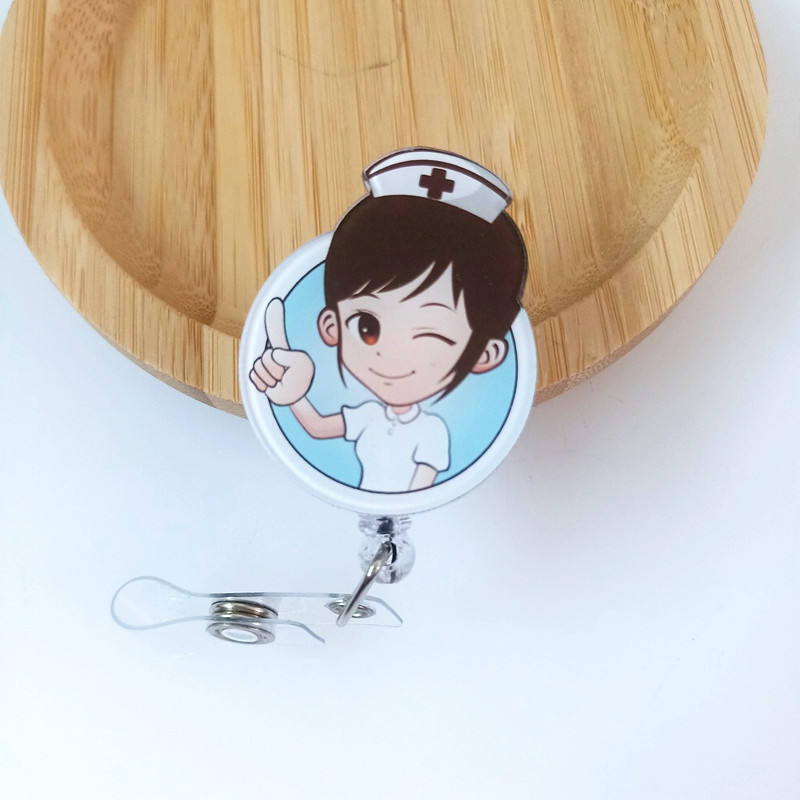 Naughty nurse transparent buckle