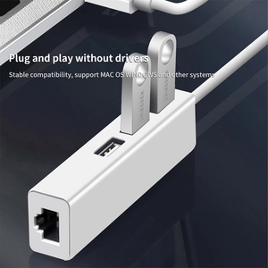 4 in 1 USB 2.0 Hub for Laptop <strong>Adapter</strong> PC <strong>Computer</strong> PD Charge 4 Ports Dock Station RJ45 <strong>Notebook</strong> Type C Splitter - Product Image 5