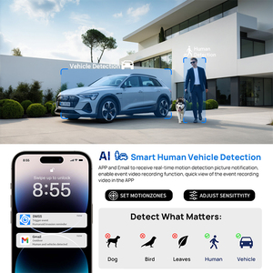 Vikylin 4MP PoE IP Camera Starlight dome/tháp pháo secrutiy máy ảnh với ivsbuilt-in mic, ai con người xe phát hiện mạng máy ảnh - Product Image 5