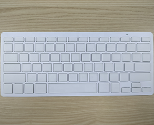 Teclado de ordenador personalizado con letras grandes, teclado Delgado inalámbrico con Bluetooth, diseño en varios idiomas para personas mayores - Product Image 5
