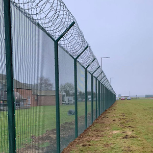 Custom Wire <strong>Mesh</strong> Malaysia 358 <strong>Fence</strong> Anti Climb <strong>Mesh</strong> Security <strong>Fence</strong> Panel Galvanized <strong>Fence</strong> Prison Security <strong>Mesh</strong> Panel - Product Image 2