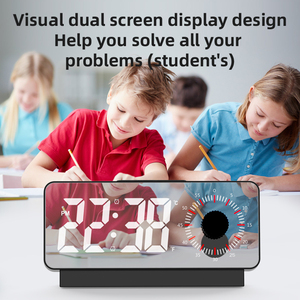Sveglia con Timer digitale orologio da scrivania a batteria conto alla rovescia per studio ufficio sveglie per camere da letto - Product Image 3