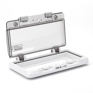 <strong>165</strong>*95*31MM 8 Way IP67 Waterproof Electronics <strong>Enclosure</strong> Box Plastic Housing Transparent Cover Protection Window Hood - Product Image 5