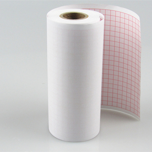 22.5cm x 29cm 6 Channel Z lipat kertas Ecg Red Grid 8.5*11 110mm X 20m 145mm kertas termal untuk Ecg - Product Image 5