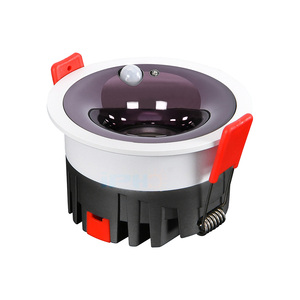 12W 3CCT DALI2 kısılabilir yangın anma alt gömme tavan Led aşağı ışık parlama önleyici PIR Cob Led hareket sensörü downlight - Product Image 3